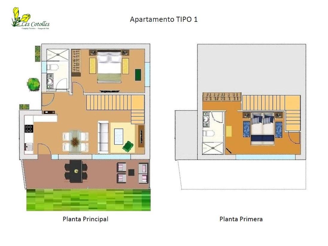 Complejo Turistico Les Cotolles Apartment กังกัส เด โอนิส ภายนอก รูปภาพ